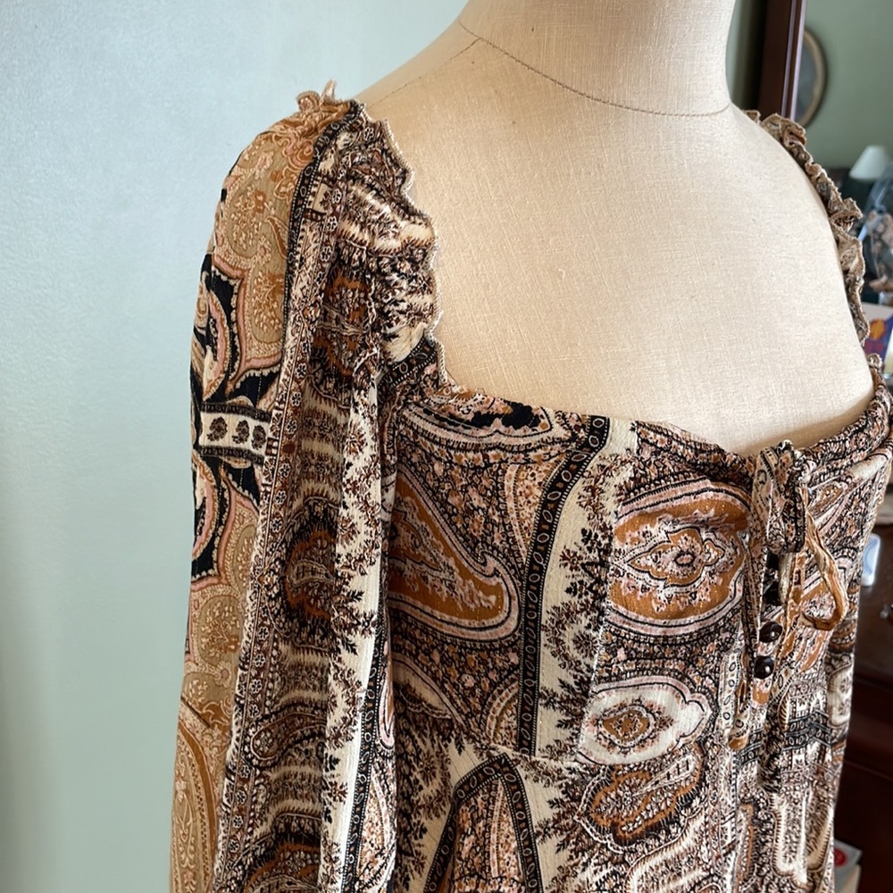 Vici Nancy Shimmer Patchwork Dress - image 5